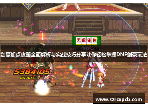 剑豪加点攻略全面解析与实战技巧分享让你轻松掌握DNF剑豪玩法